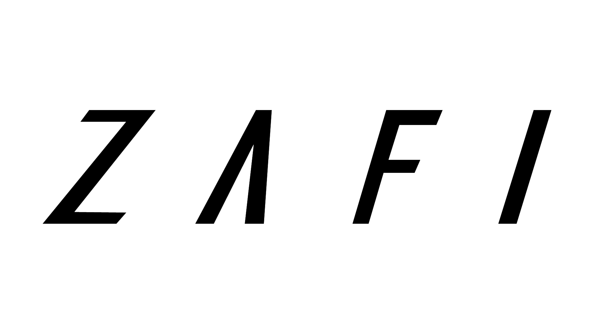 ZAFI logo vector rectangle sans fond
